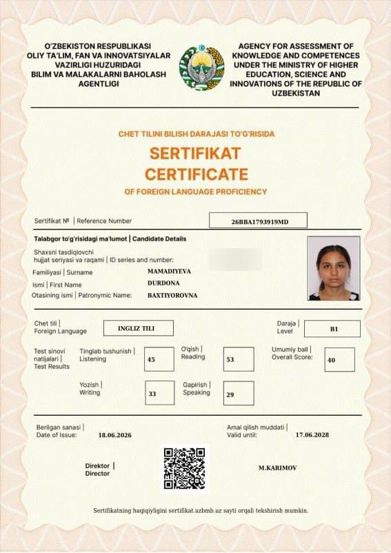 CEFR B1